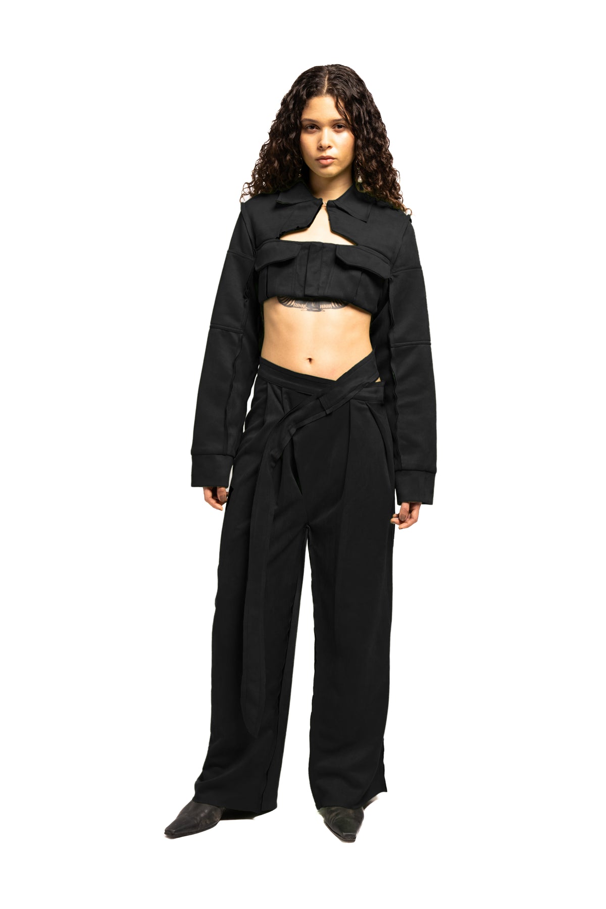 未使用 OHOTORO Sacca Pants BLACK pot black jeans (SS) | OHOTORO